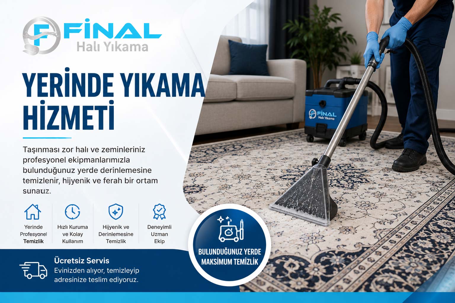 Yerinde Yıkama Hizmeti